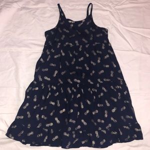 Spaghetti Strap Pineapple Dress